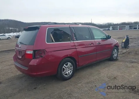 2006 Honda Odyssey Lx z USA, uszkodzony, nr VIN 5FNRL382X6B061856